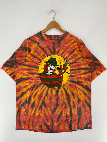 90's TALK! Radio 102.3FM Size Approx. XL Vintage Music T-shirt / E6488T