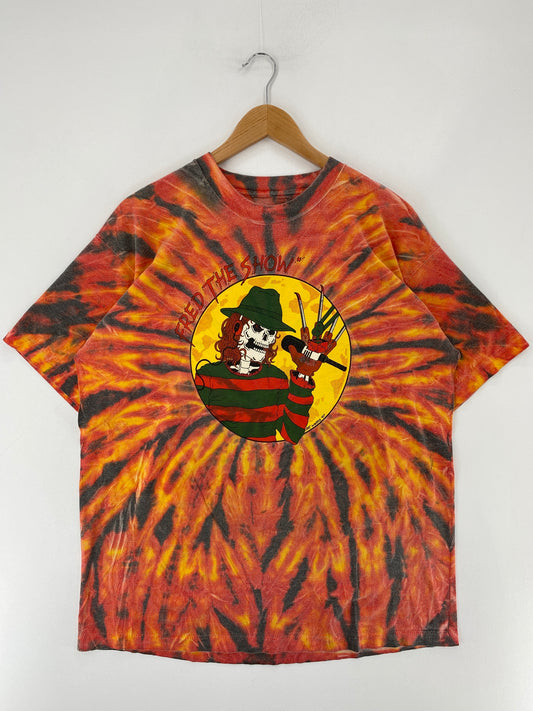90's TALK! Radio 102.3FM Size Approx. XL Vintage Music T-shirt / E6488T