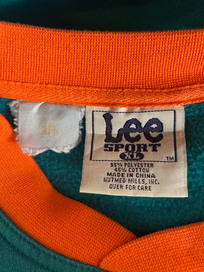90's MIAMI DOLPHINS Size XL Vintage NFL Sweat-Shirts / K2030