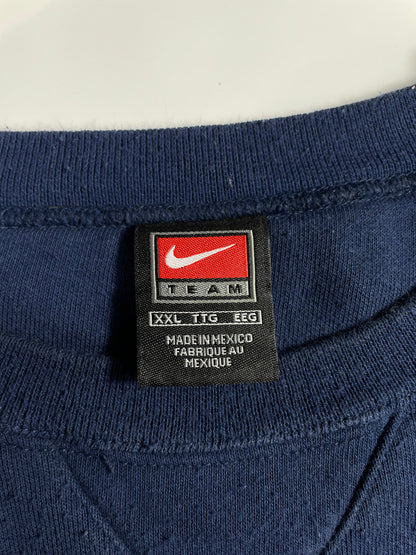 00' NIKE x ILLINOIS Size XXL Vintage College Sweat-shirt / E1924S