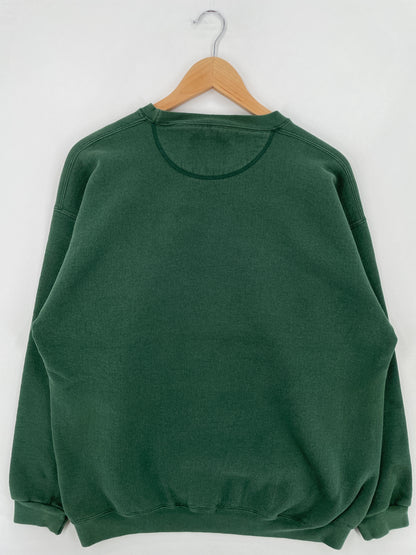 90's RHODE ISLAND Made in USA Size L Vintage College Sweat-shirt / E1131