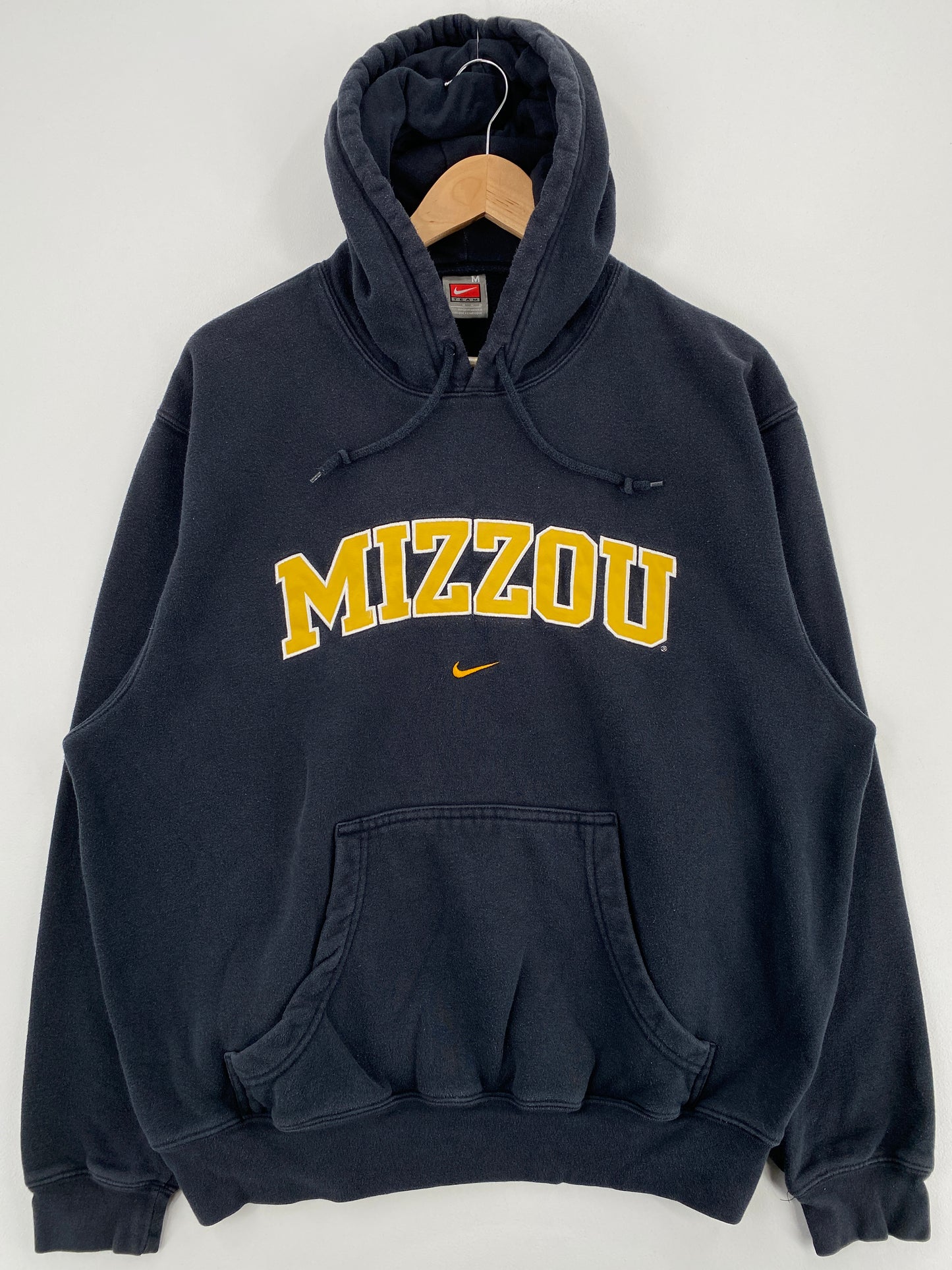 00' NIKE MISSOURI Size M Vintage College Hoodie Sweat-Shirt / A4031