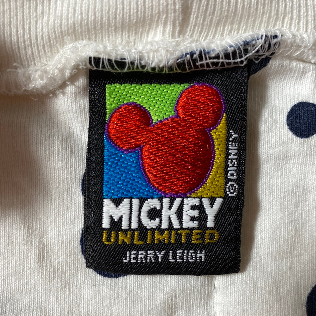.90's DISNEY MICKEY AND MINNIE Size Approx.M Vintage Sweat-shirt / E2134S
