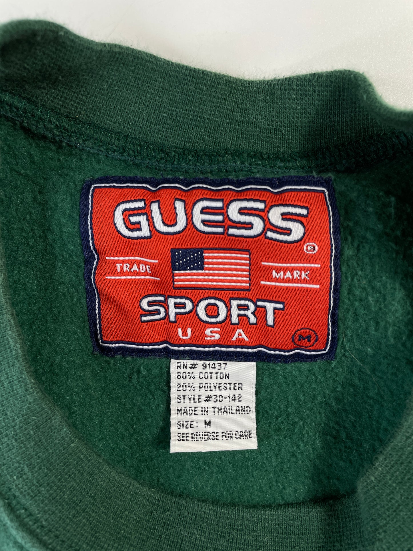 1997 GUESS SPORT Size M Vintage Sweat-Shirt / A8957