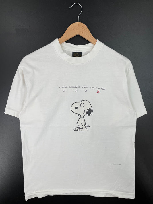 90's SNOOPY Made in USA Size L Vintage T-Shirt / A927