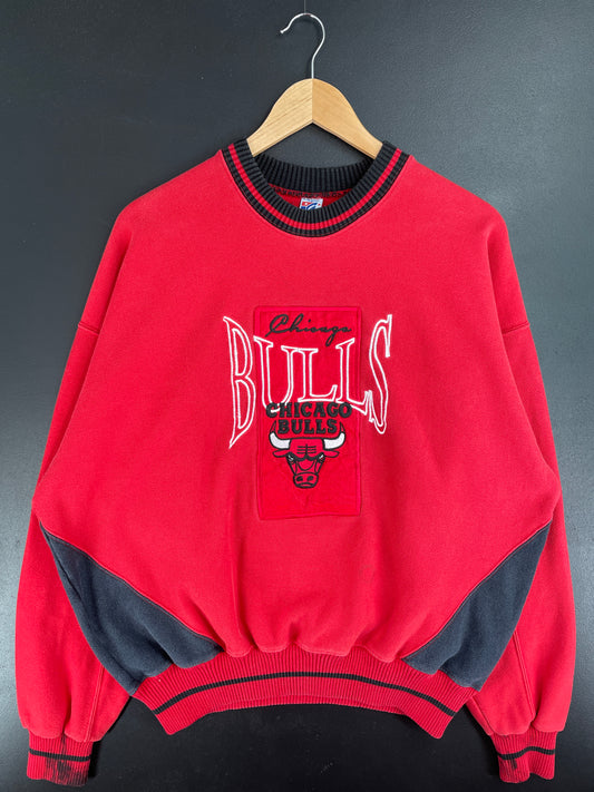 90’s CHICAGO BULLS Made in USA Size XL Vintage NBA Sweat shirt / E2052S