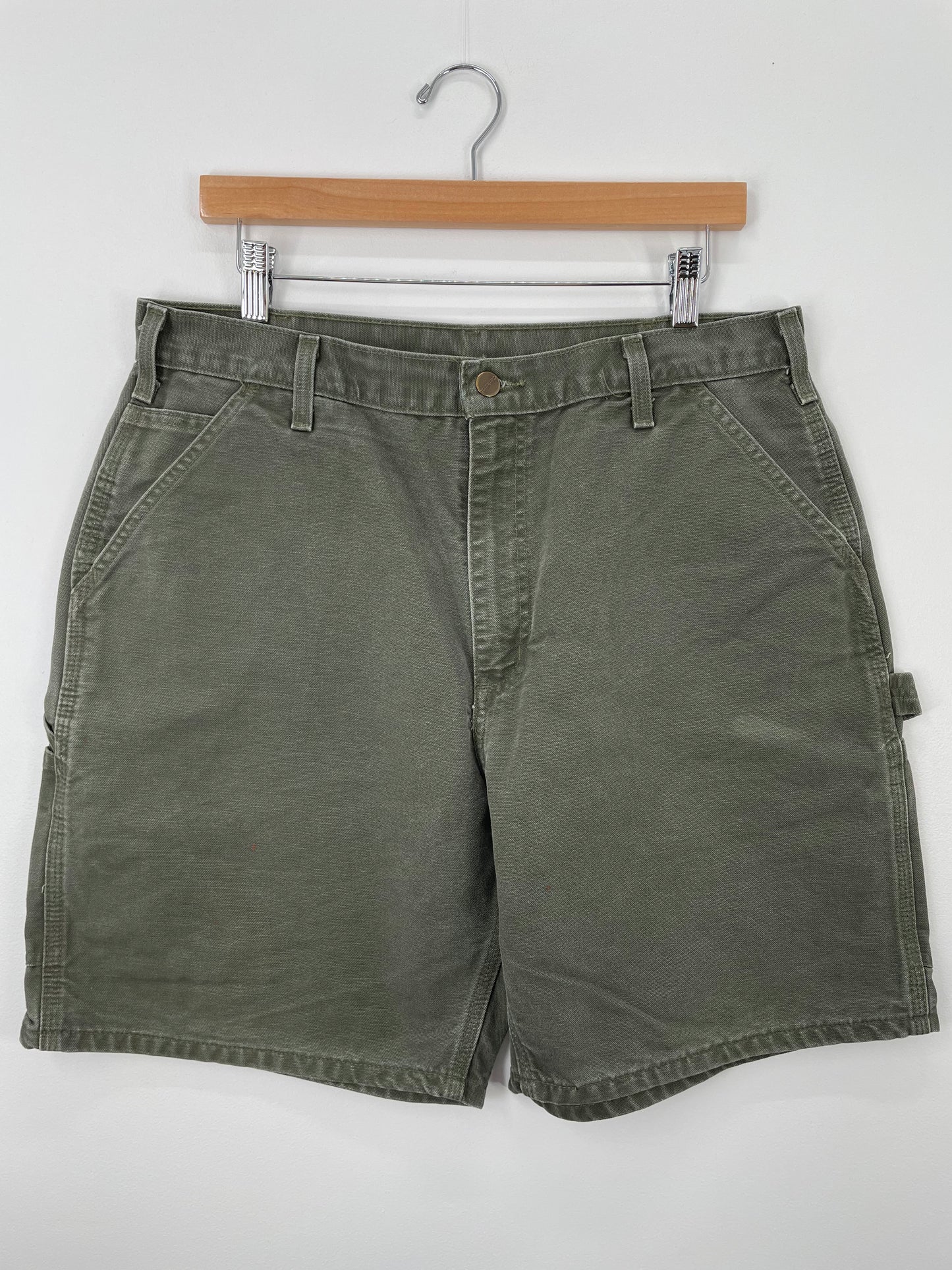 Vintage CARHARTT Size W34xL8 Duck Shorts / A1494