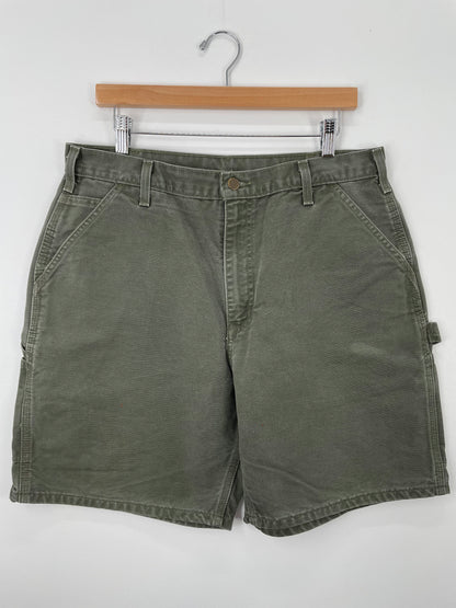 Vintage CARHARTT Size W34xL8 Duck Shorts / A1494