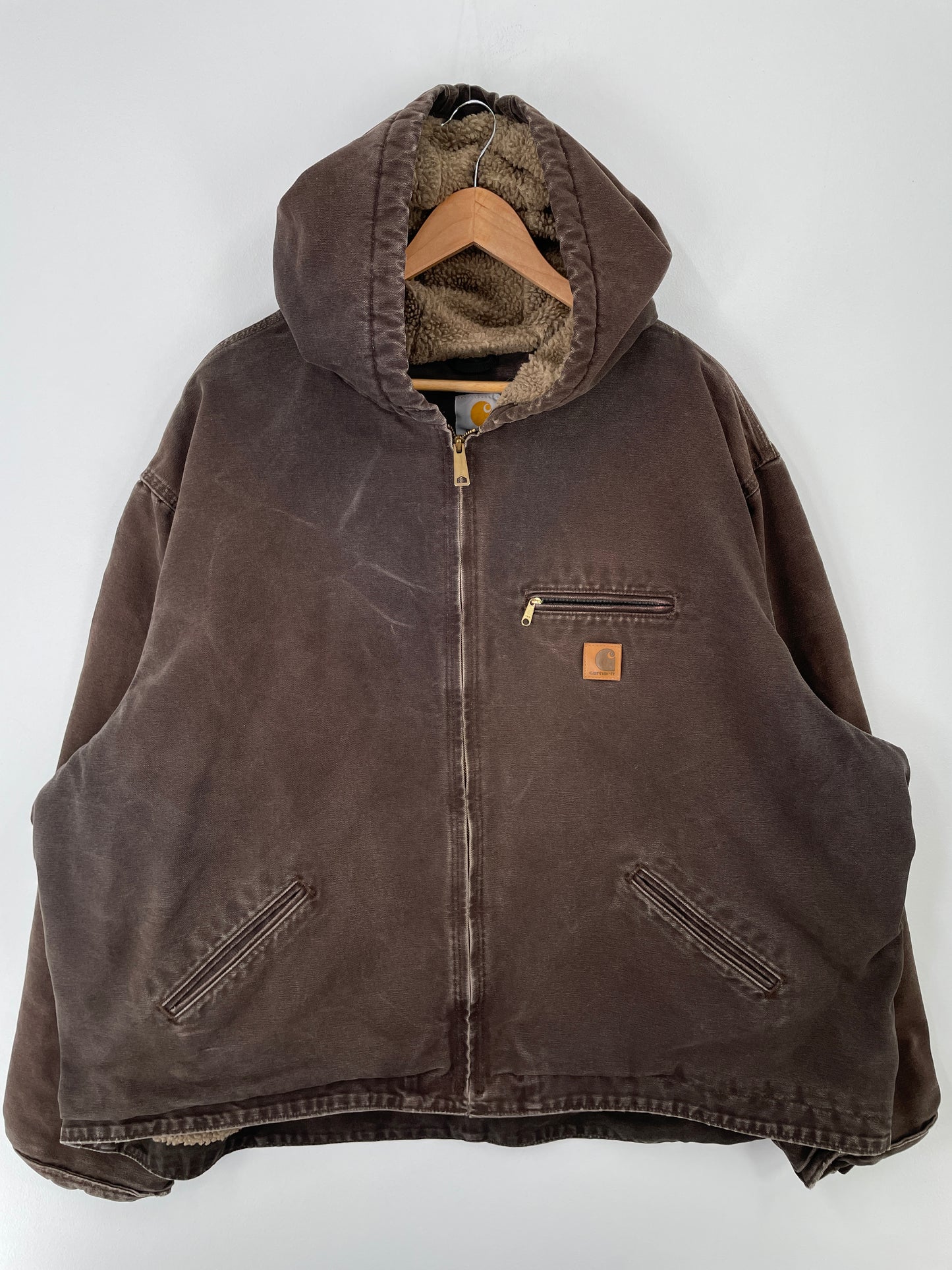 Vintage CARHARTT Size XXXXL Hoodie Duck Jacket / A9646