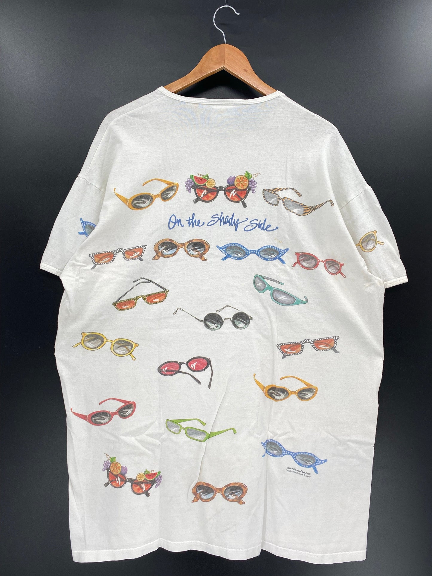 2000 ON THE SHADY SIDE Made in USA Size One Size Vintage T-Shirts / A5702