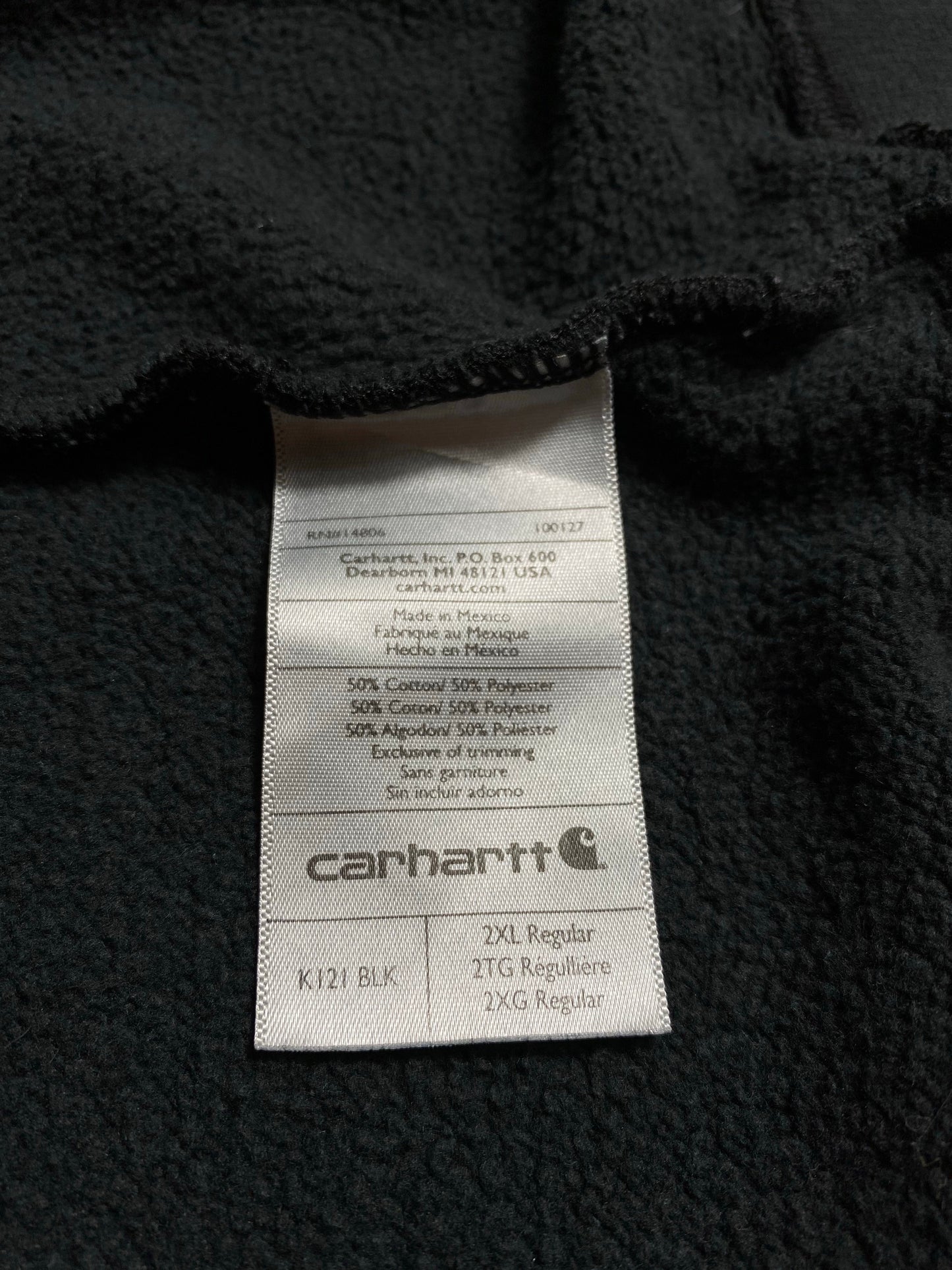 Vintage CARHARTT Size XXL Hoodie Sweat-Shirt / G6043S