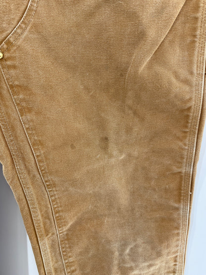 Vintage CARHARTT Size W36xL32 Double Knee Duck Pants / A5263