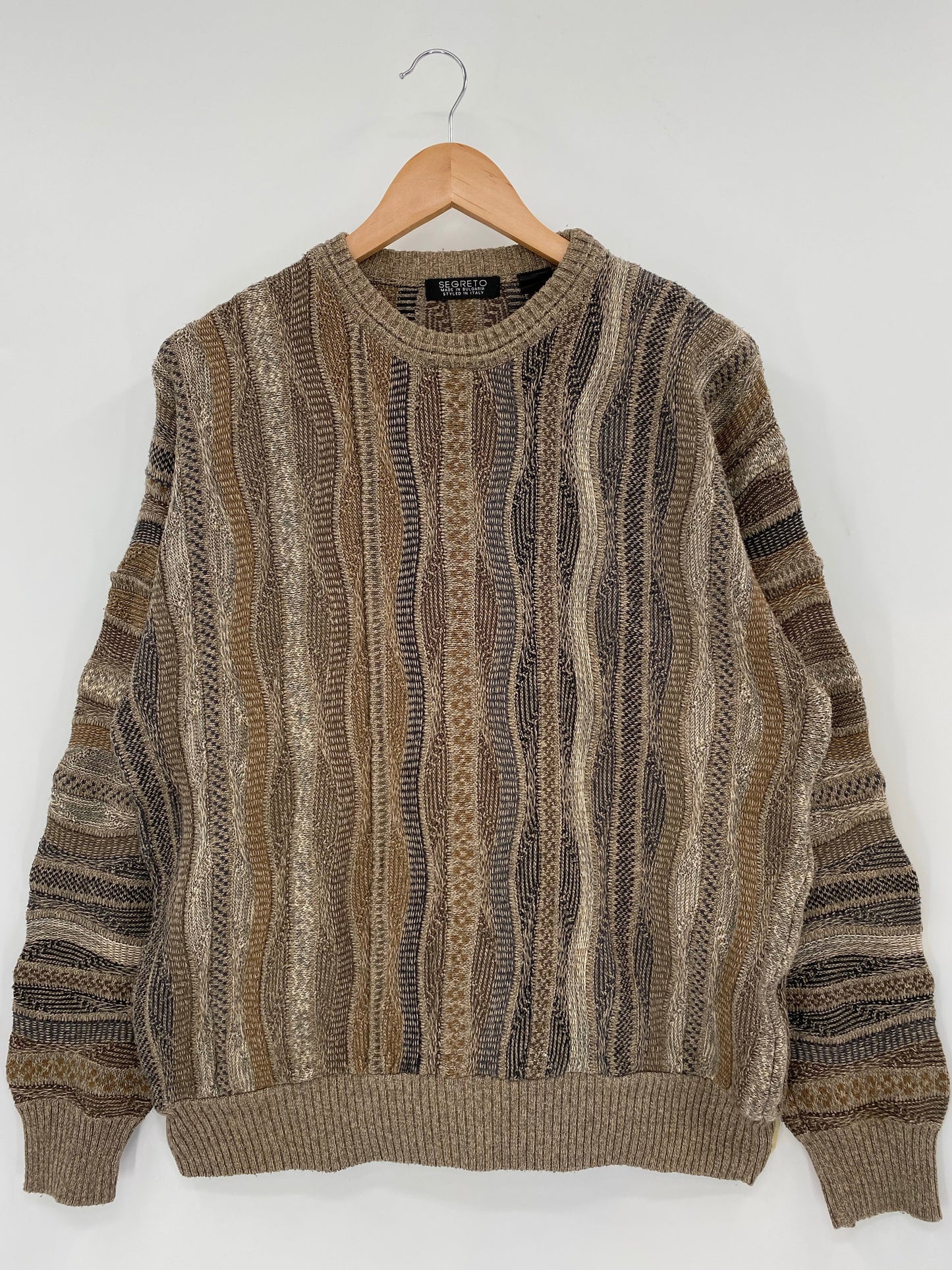 Vintage 3D COOGI- Style Size M Knit Sweater / A7065