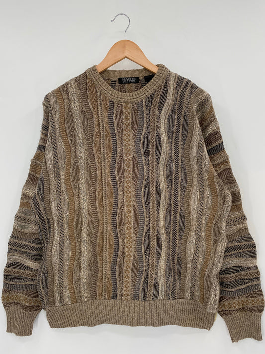 Vintage 3D COOGI- Style Size M Knit Sweater / A7065