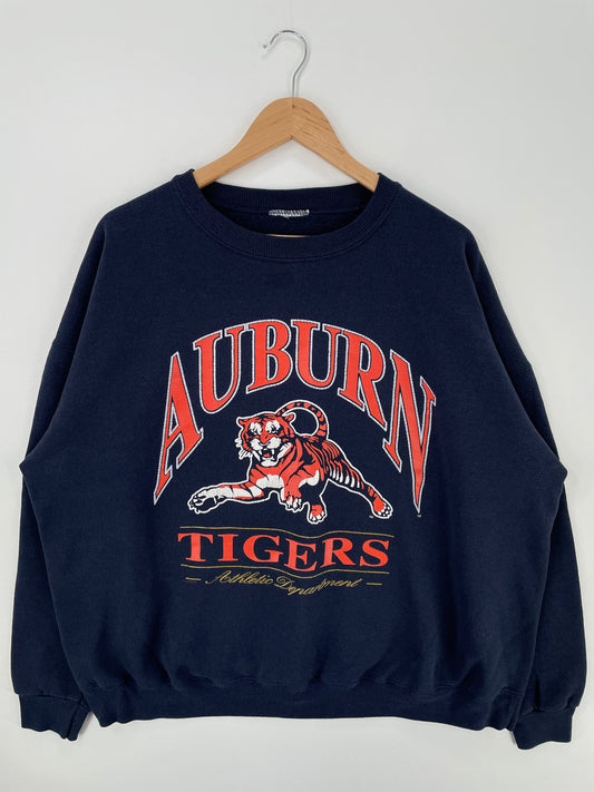 90’s AUBURN TIGERS Size No Tag (Approx.XL) College Sweat-Shirts/ A876