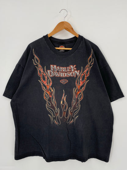 1999 HARLEY DAVIDSON Made in USA Size XXXL Vintage T-Shirt / K4232