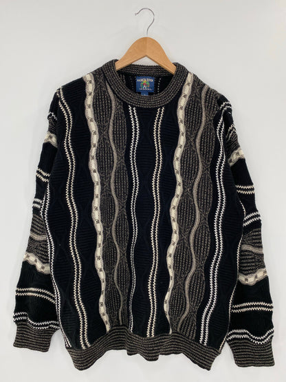 Vintage 3D COOGI- Style Size L Knit Sweater / A7059