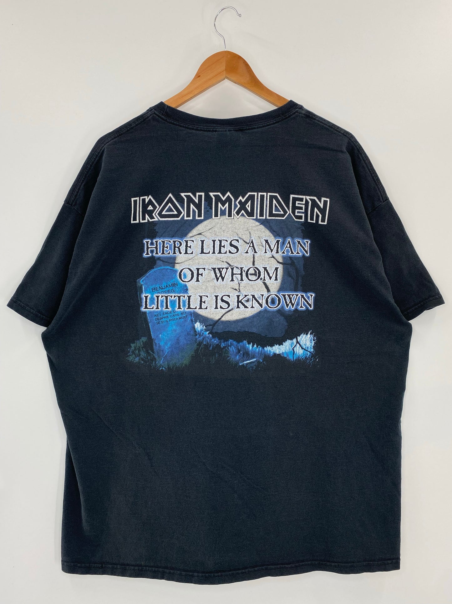 Vintage IRON MADEN Size XXL Music T-shirt / K4262