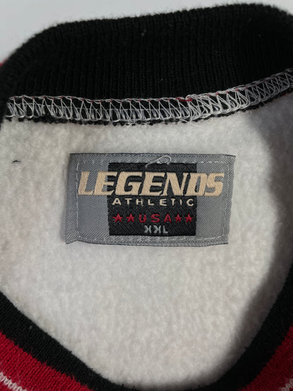 90's CHICAGO BLACKHAWKS Made in USA Size XXL Vintage NHL Sweat-Shirt / A9767