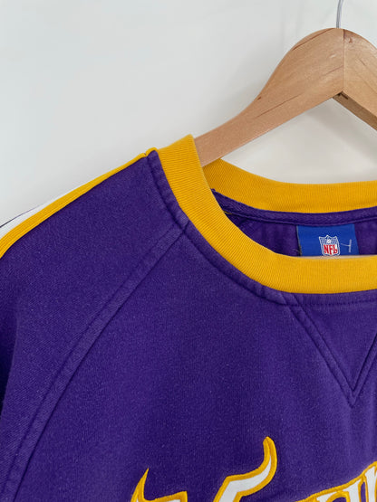 Vintage MINNESOTA VIKINGS Size XL Vintage NFL Sweat-Shirts/ K8481