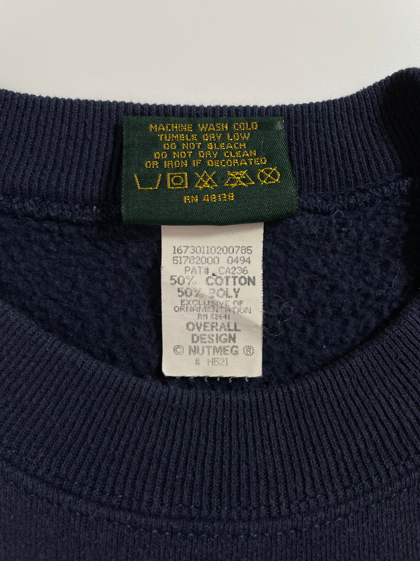 90's UNIVERSITY OF MICHIGAN Made in USA Size L College Sweat-Shirt / A2335