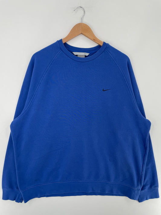 00' NIKE MINI SWOOSH Size XL Vintage Sweat-shirt / E5274S