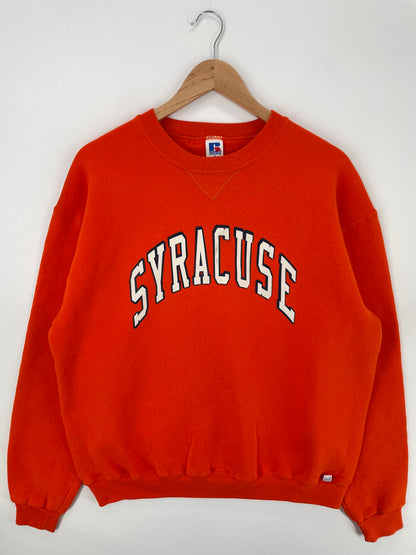 90's NEW YORK SYRACUSE Made in USA Size XL Vintage College Sweat-Shirts/ A874