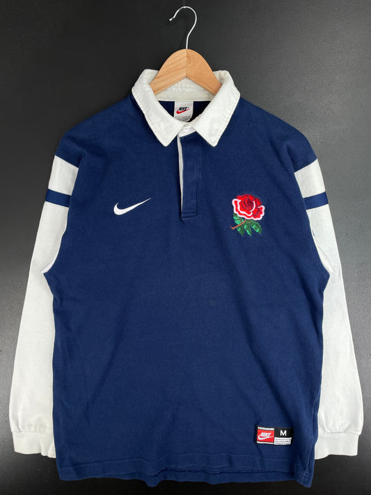 90's NIKE  Size M Vintage Rugby-Shirt / E907