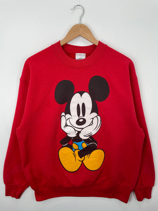 90's DISNEY MICKEY Size L Vintage Sweat-Shirt / A1177