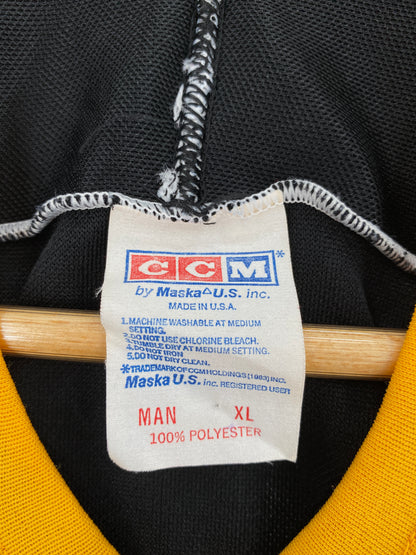 Vintage PITTSBURGH PENGUINS Made in USA Size XL NHL Hockey Hockey Game Shirt / A5387