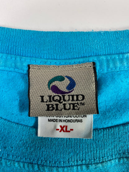 90’s LIQUID BLUE x BEN & JERRY'S Size XL Vintage T-Shirt / A1918