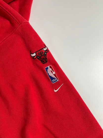 00' NIKE CHICAGO BULLS Size M Vintage NBA Hoodie Sweat-Shirt / A3869