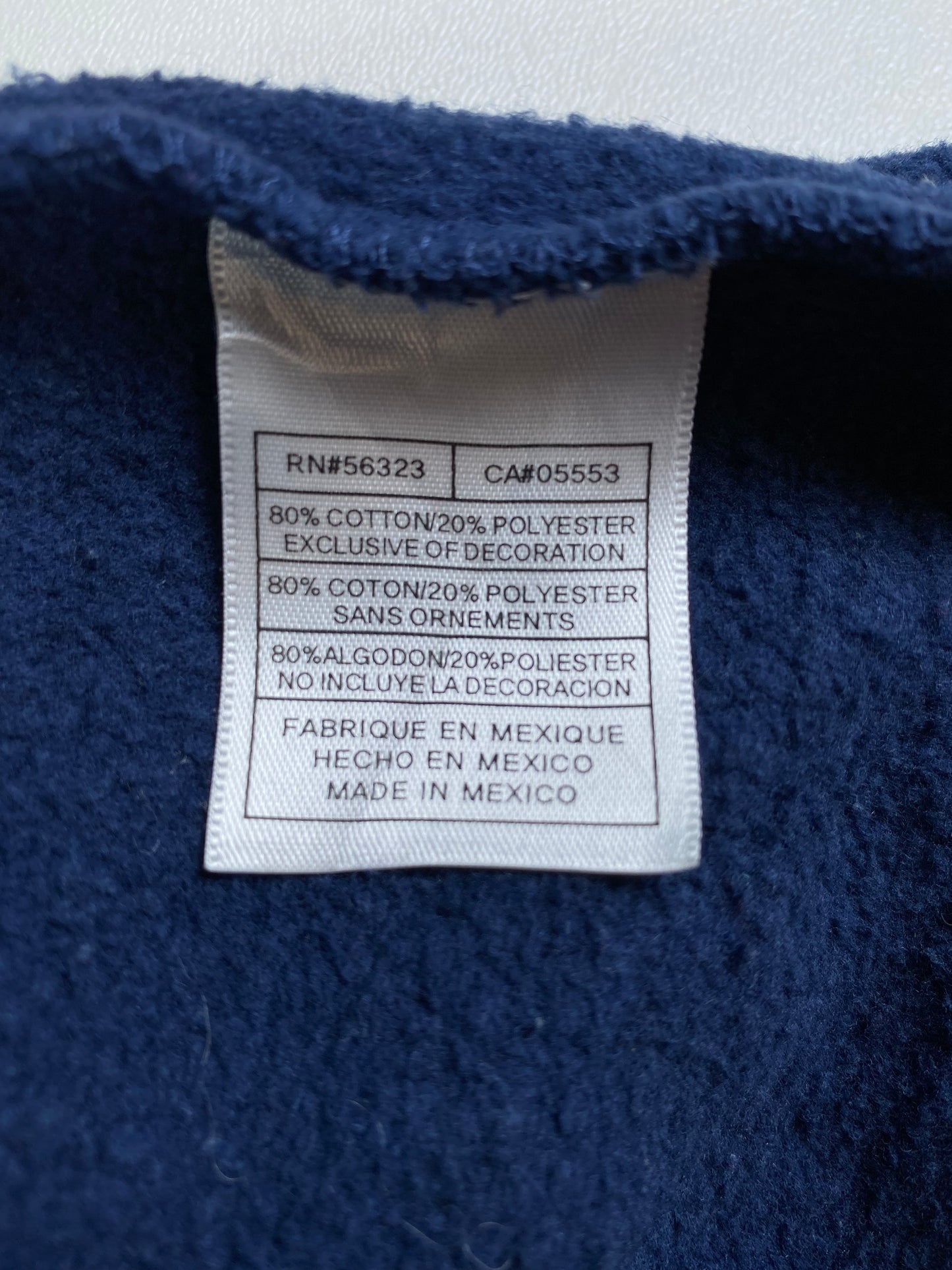 00' NIKE CAROLINA Size S Vintage College Sweat-Shirt / A2771