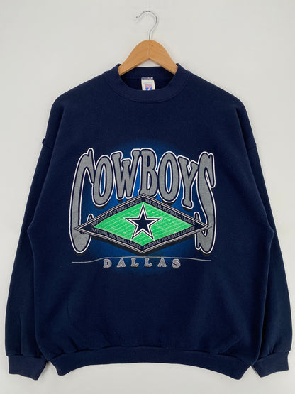 90's DALLAS COWBOYS Made in USA Size XL Vintage NFL Sweat-Shirt / A5033