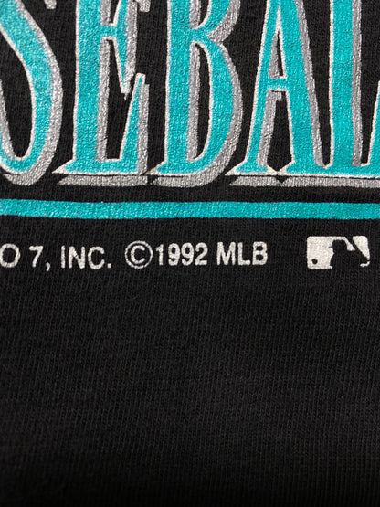 1992 FLORIDA MARLINS Size XL Vintage MLB T-shirt / K9758