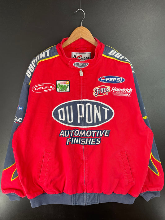 Vintage NASCAR x DU PONT Size XL Racing Jacket / E611