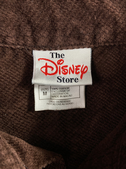 00' DISNEY TIGER Size M Vintage Corduroy Button Down Shirt / A4306