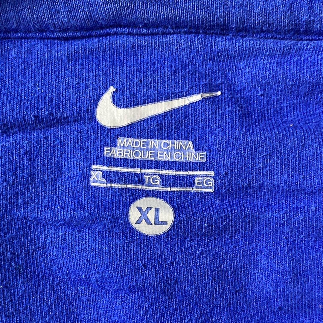Vintage NIKE x WEST VIRGINIA BETHANY Size XL Vintage College Hoodie Sweat-Shirt / A5948