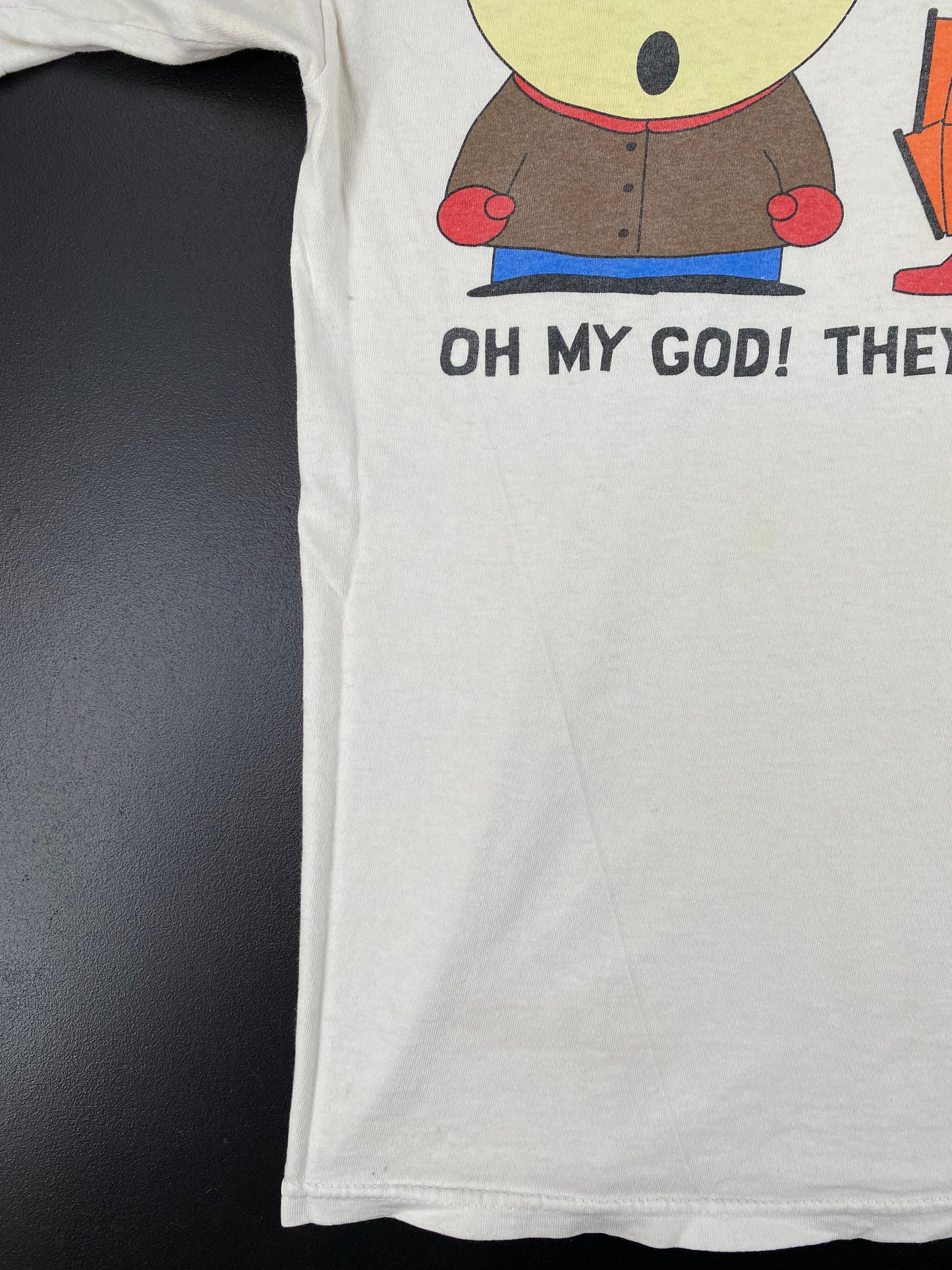 1997 SOUTH PARK Size L Vintage T-Shirts / E1585T