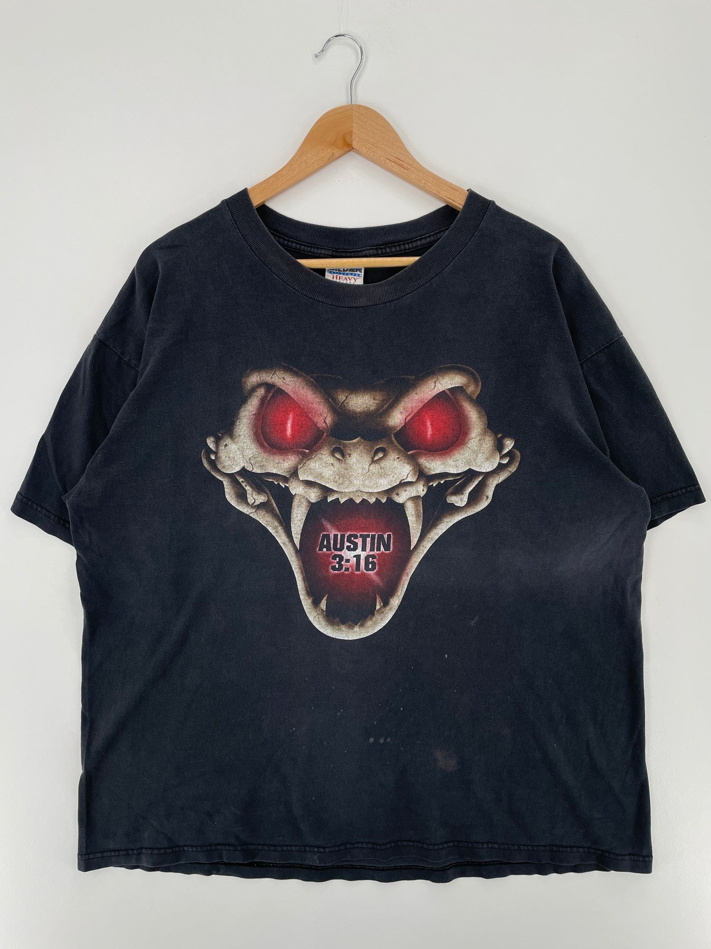 1998 STONE COLD AUSTIN 3:16 Size XL Vintage WWF T- Shirt / A1863