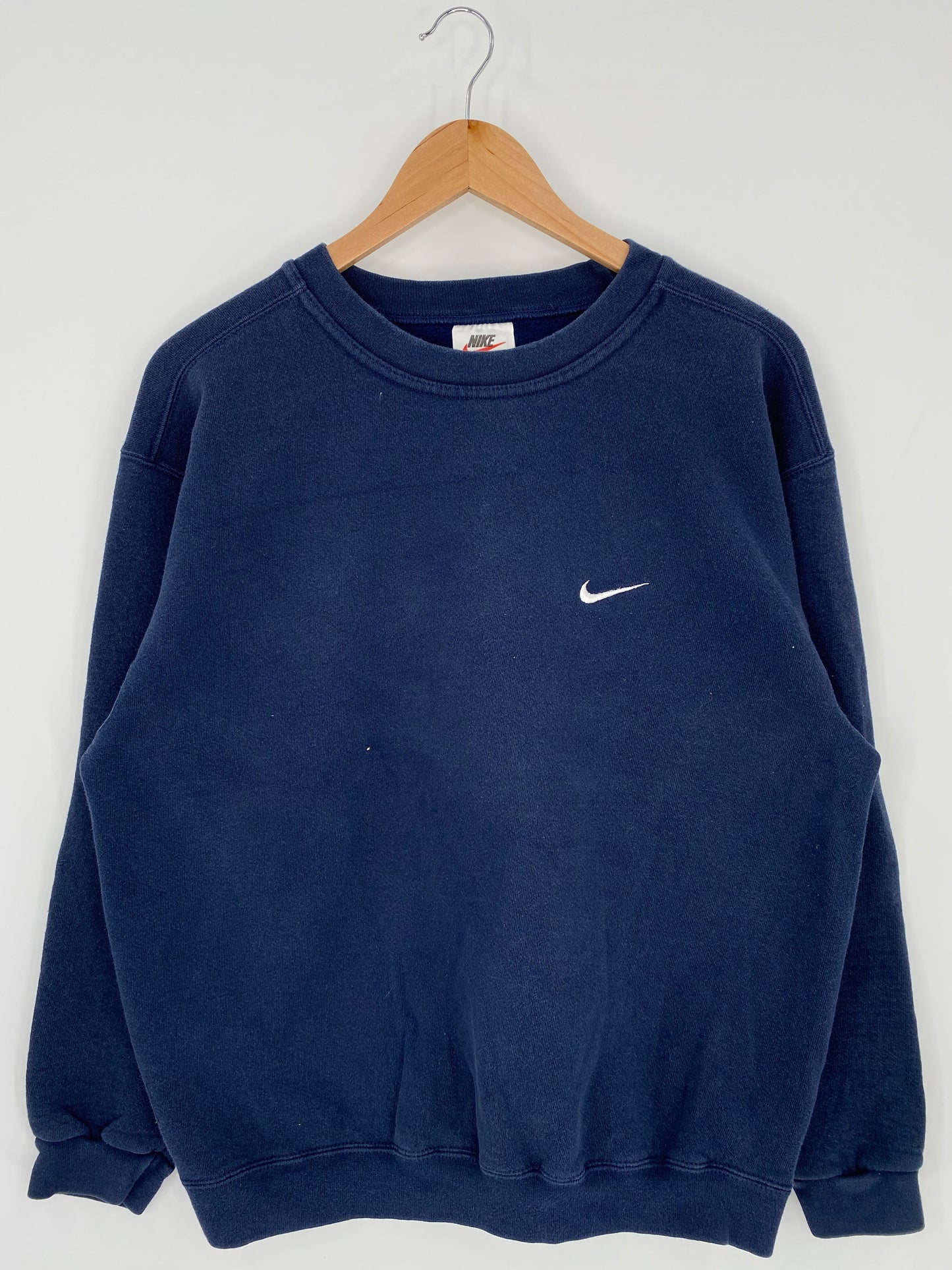 90’s NIKE MINI SWOOSH Made in USA Size M Vintage Sweat-shirt / K6256