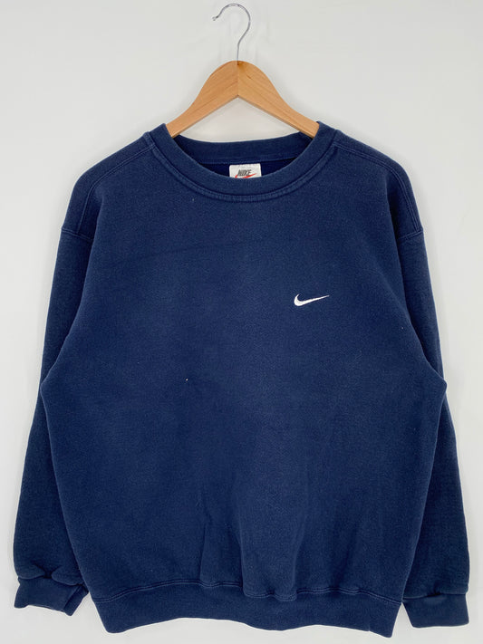 90’s NIKE MINI SWOOSH Made in USA Size M Vintage Sweat-shirt / K6256