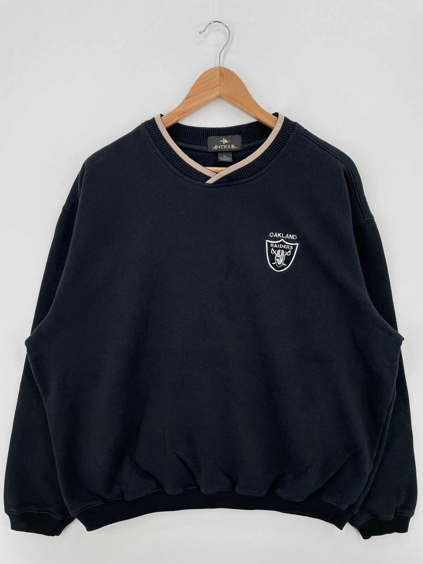 Vintage OAKLAND RAIDERS Size XL NFL Sweat-Shirt / A7893