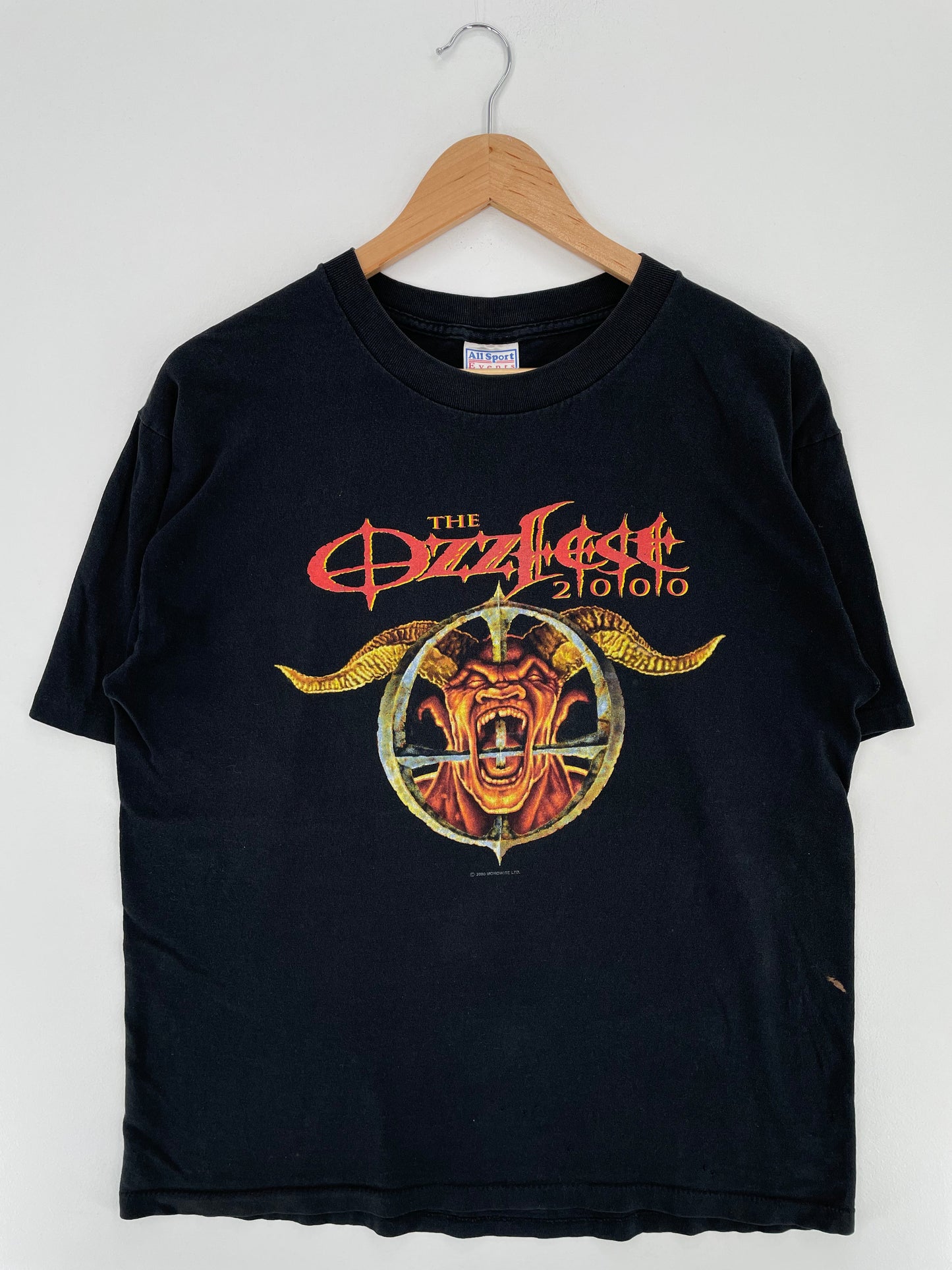2000 OZZFEST Size L Vintage Music T-Shirt / E1853T