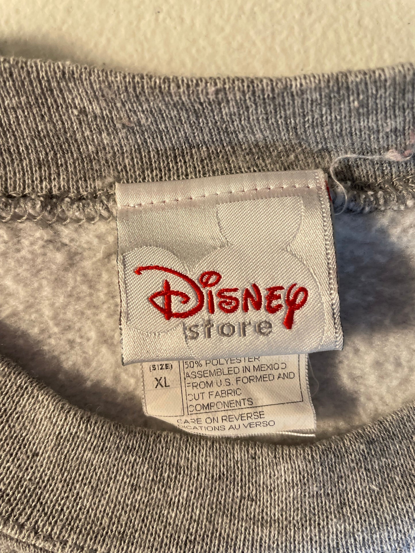 00's DISNEY EEYORE Size XL Vintage Sweat-shirt / E1423S