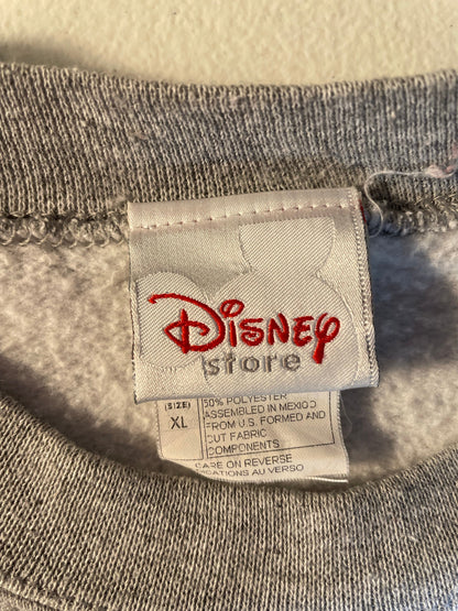 00's DISNEY EEYORE Size XL Vintage Sweat-shirt / E1423S