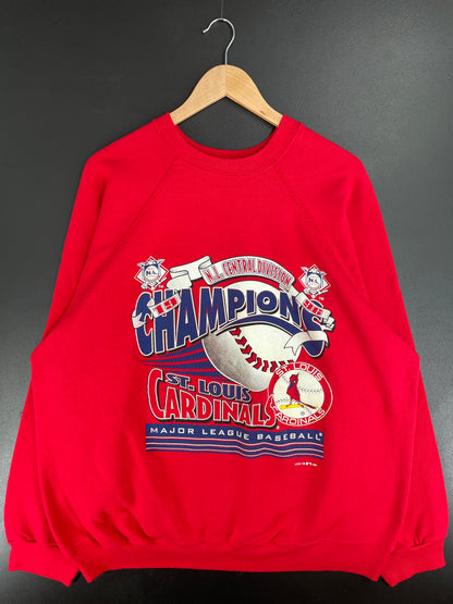 1996 ST.LOUIS CARDINALS Made in USA Size XXXL Vintage MLB Sweat-shirt / E2782S