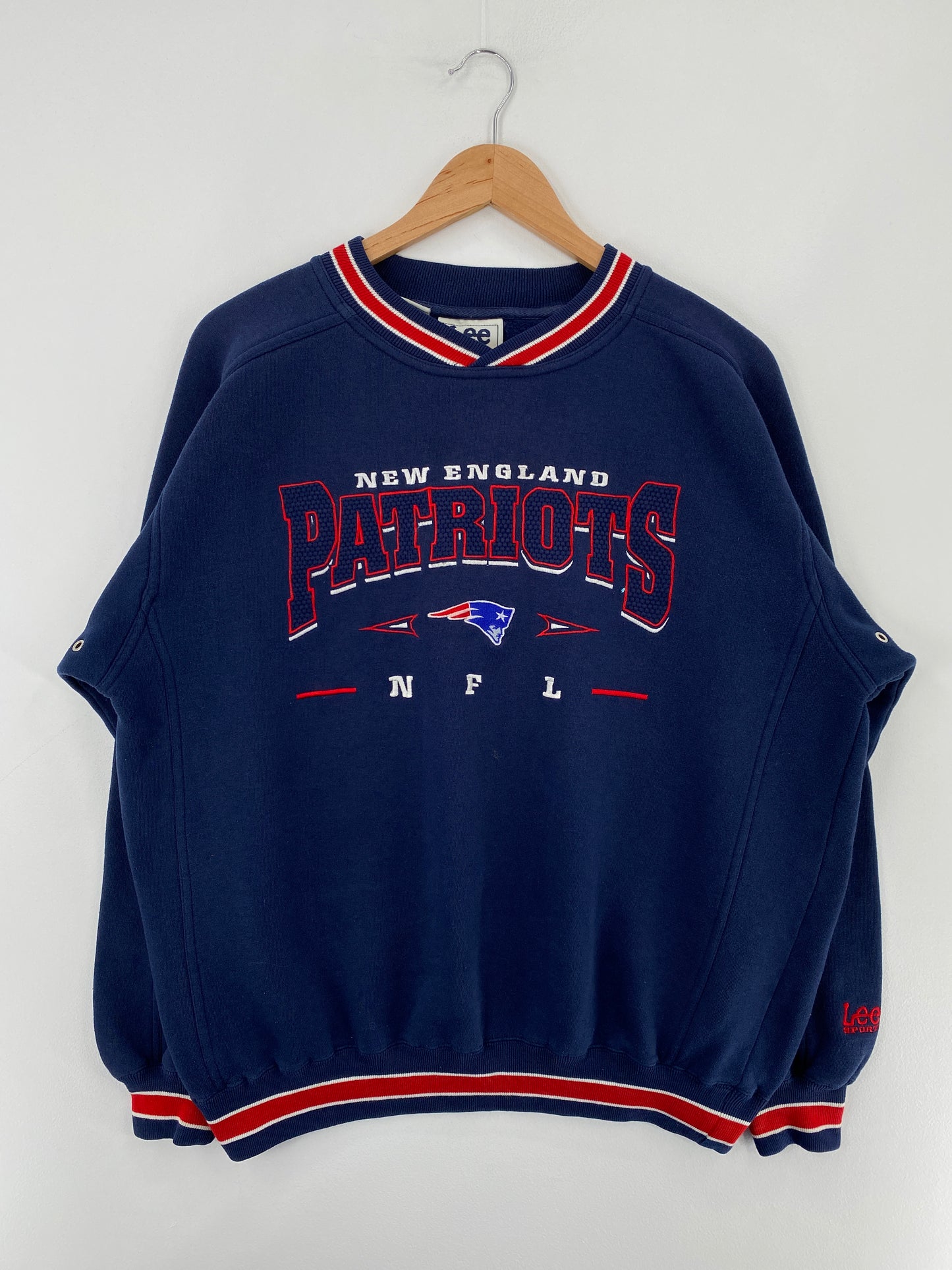 90’s NEW ENGLAND PATRIOTS Size L Vintage NFL Sweat-shirt / E5113S