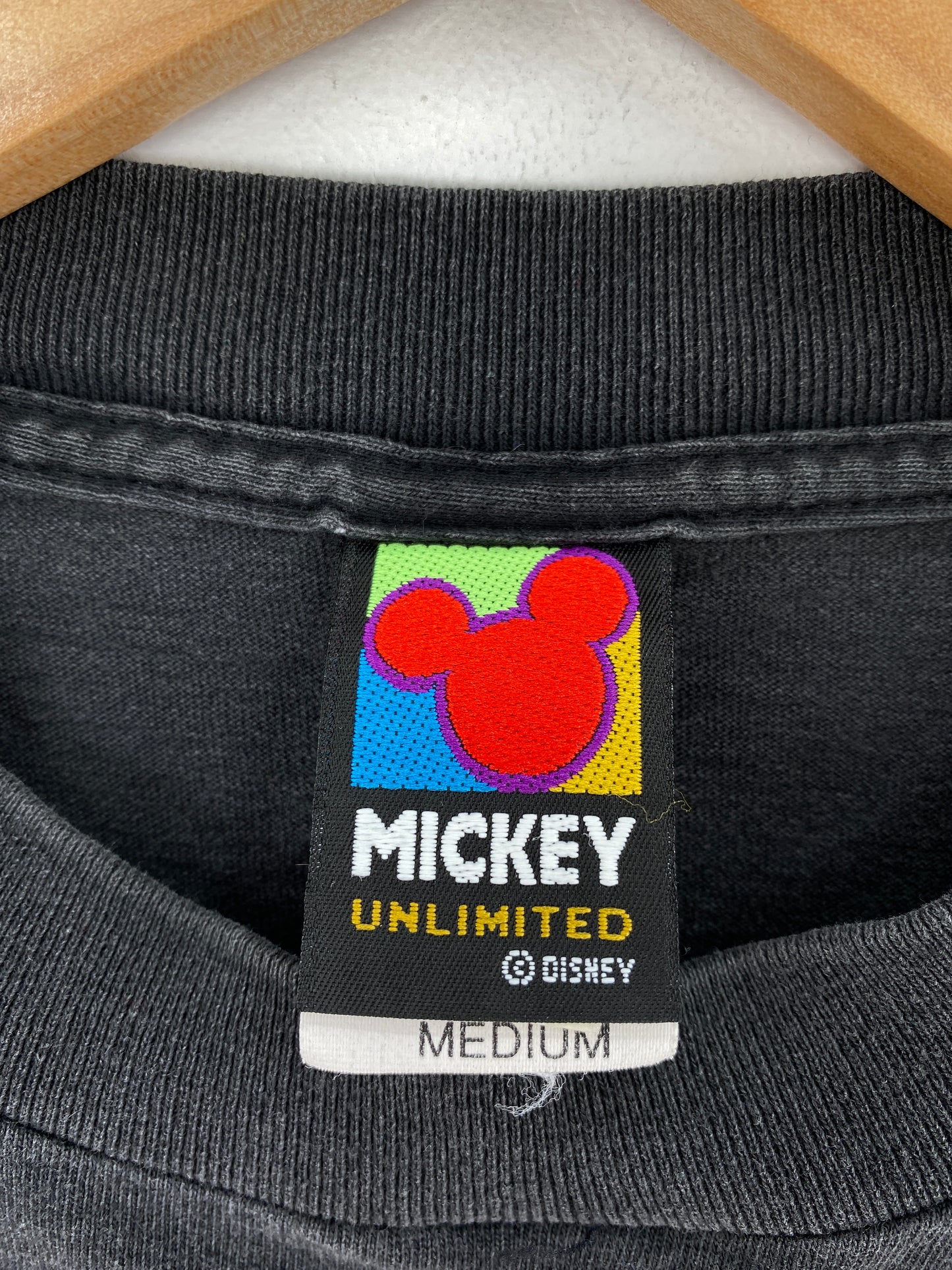 90's DISNEY MICKEY Size M Vintage T-Shirt / A3968