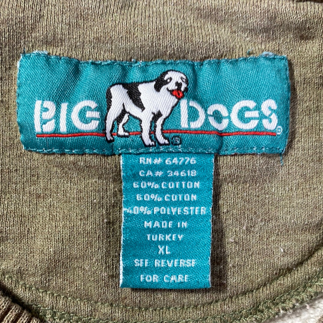 90's BIG DOGS Size XL Vintage Sweat-Shirt / A9625